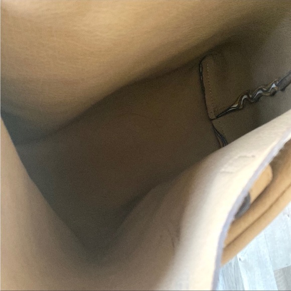 NWOT Free People 3 in 1 Cream Slouchy Tote - Picture 3 of 12